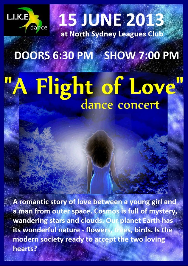 A Flight of Love dance concert